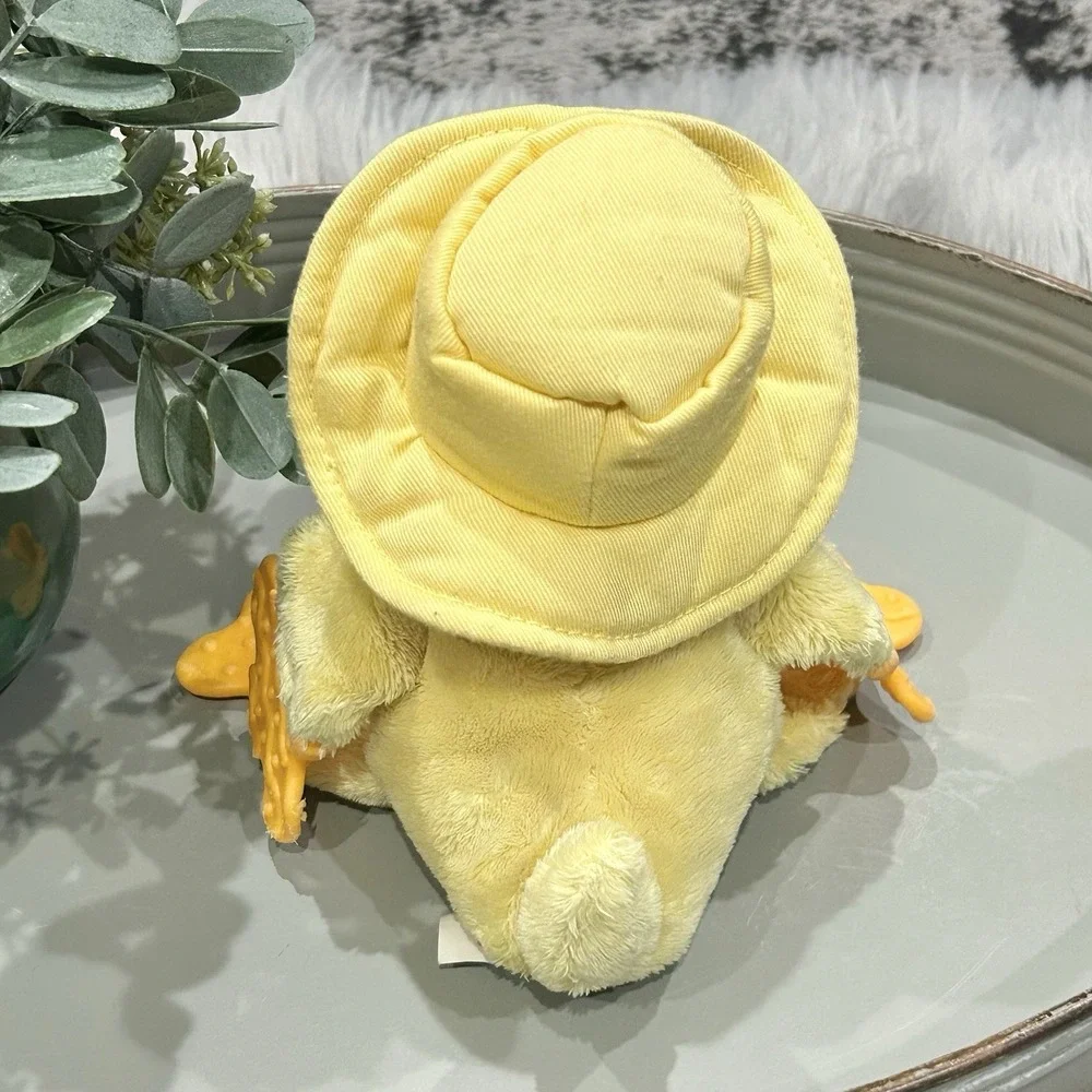 Kids II Waddles Duck Plush Teether Grip Vintage Baby‎ Lovey nursery Toy Rattle